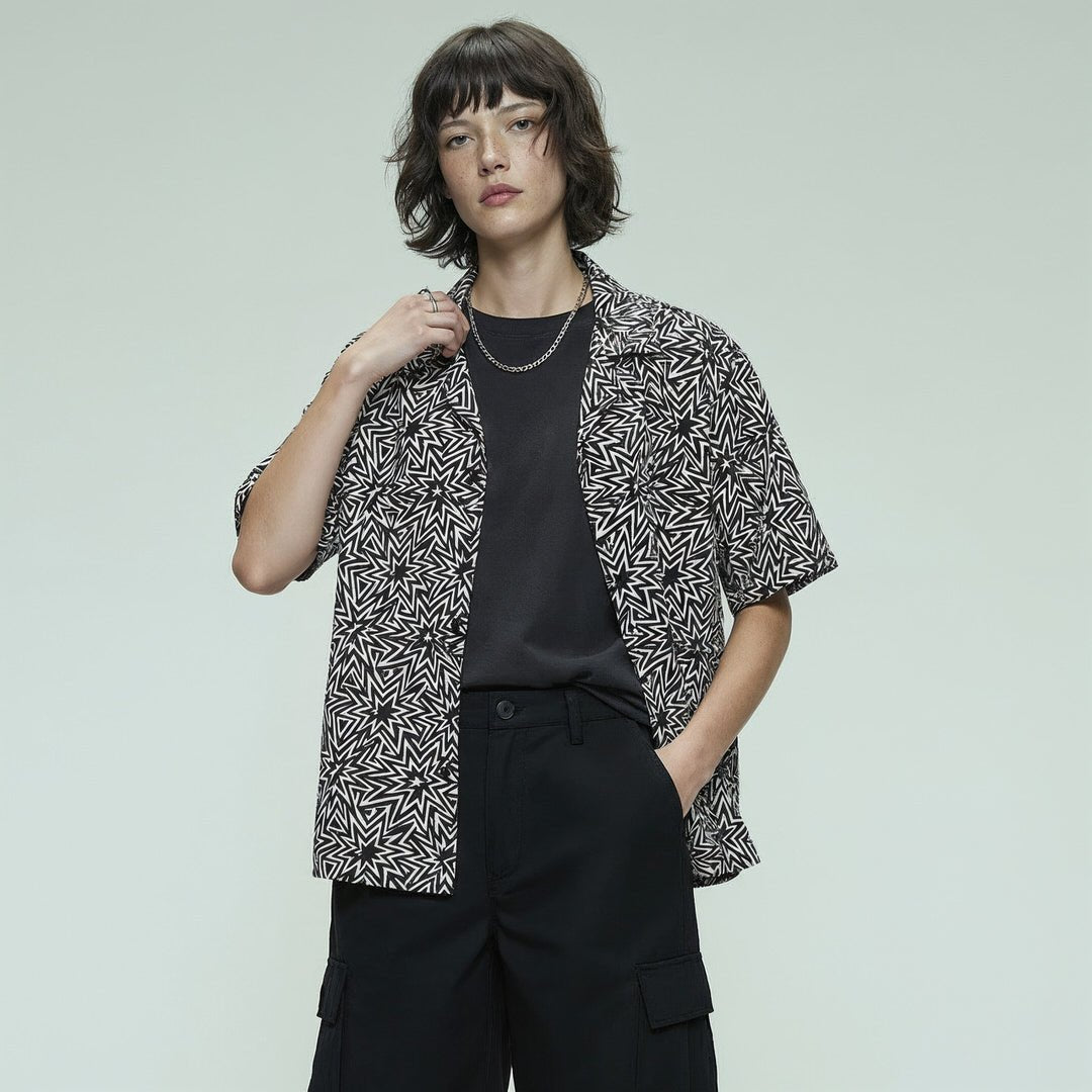 BOOM! — Unisex Graphic Button Shirt by Hero - Design Hero