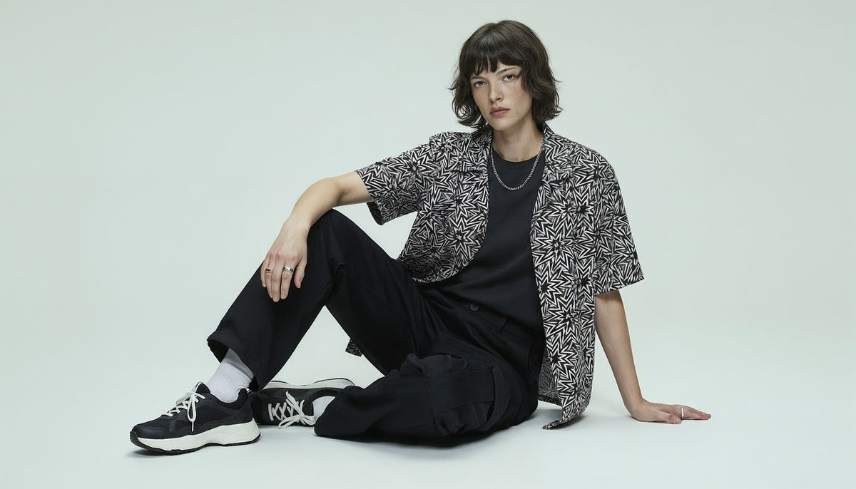 BOOM! — Unisex Graphic Button Shirt by Hero - Design Hero