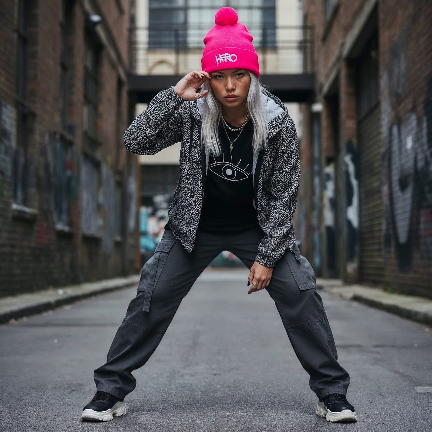 BOOM! — Unisex All Over Print Windbreaker