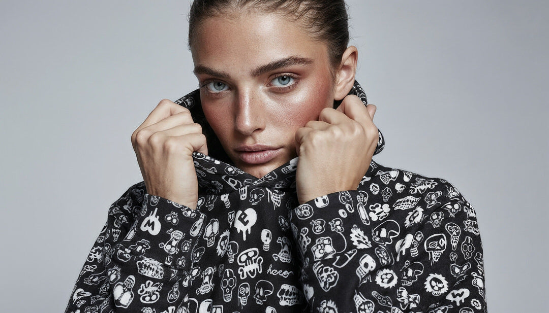 Black Skull Unisex Hoodie