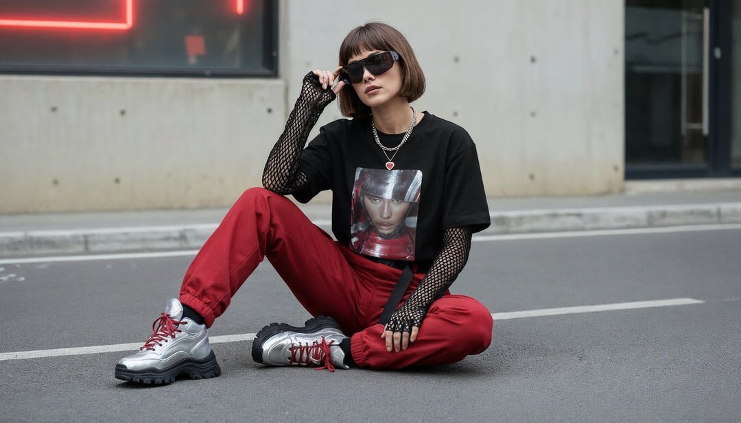 Blood Shadow – Cyber Samurai Unisex Tee - Design Hero