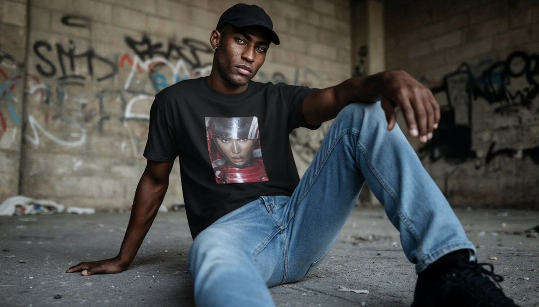 Blood Shadow – Cyber Samurai Unisex Tee - Design Hero