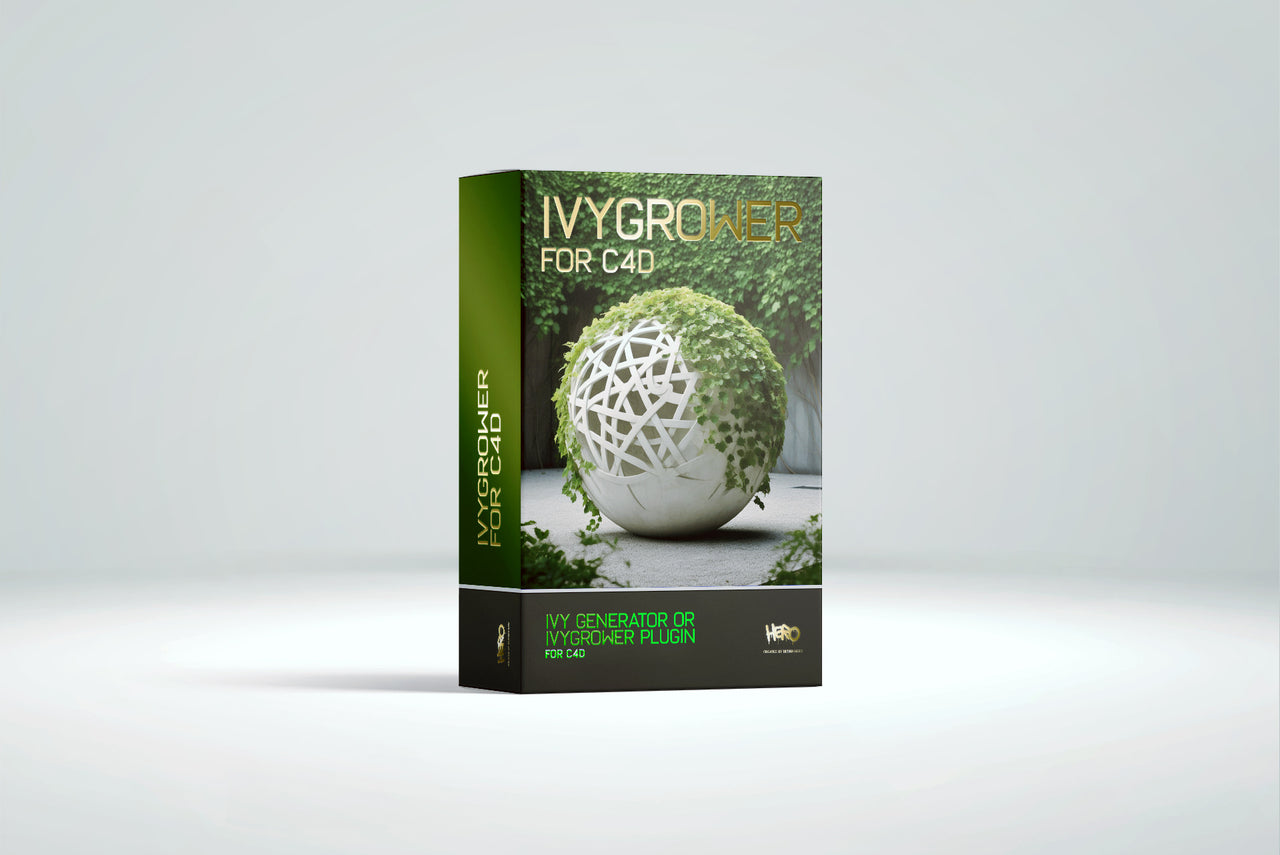 Ivy generator or Ivygrower plugin for C4D. - Design Hero