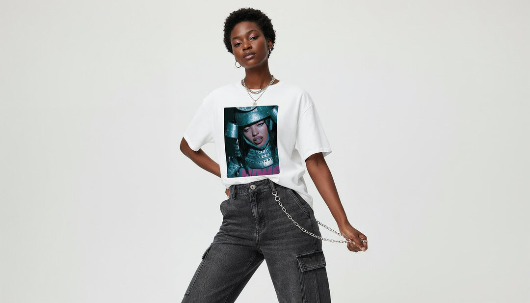 Steel Ghost – Cyber Samurai Unisex Tee