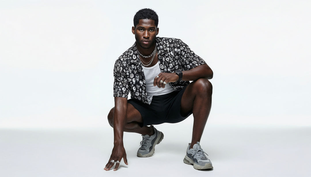 SKULL — Unisex Button Shirt