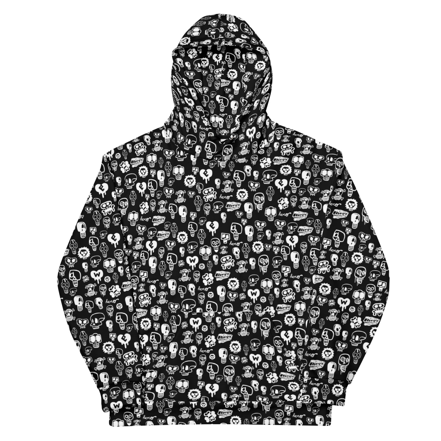 Black Skull Unisex Hoodie