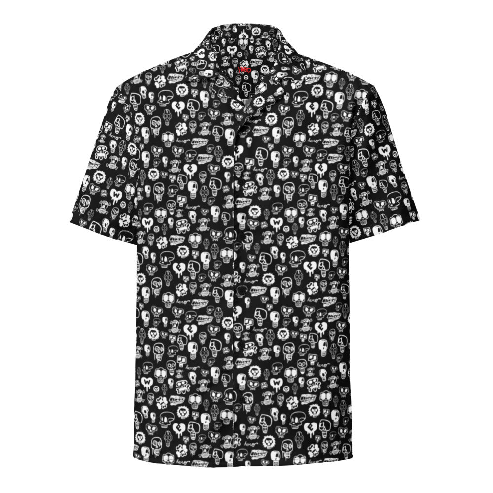 SKULL — Unisex Button Shirt - Design Hero