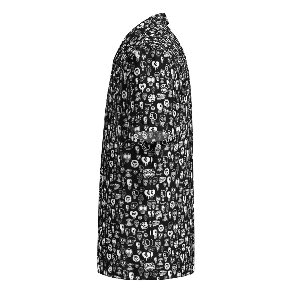 SKULL — Unisex Button Shirt - Design Hero