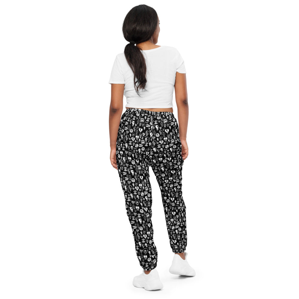 Skull Print Unisex Track Pants by HERO: Stand Out in Style and Comfort - Design Hero