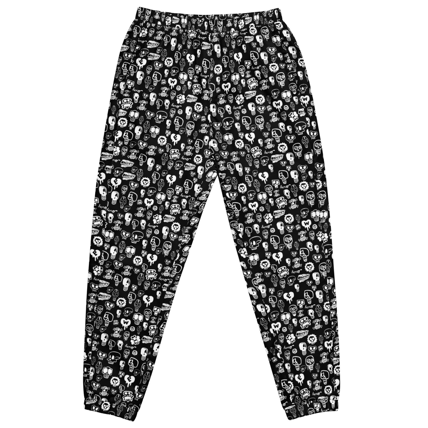 Skull Print Unisex Track Pants by HERO: Stand Out in Style and Comfort - Design Hero