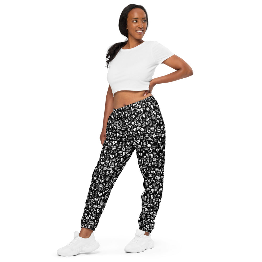 Skull Print Unisex Track Pants by HERO: Stand Out in Style and Comfort - Design Hero