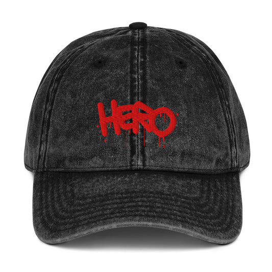 "Hero" Vintage Cotton Twill Cap