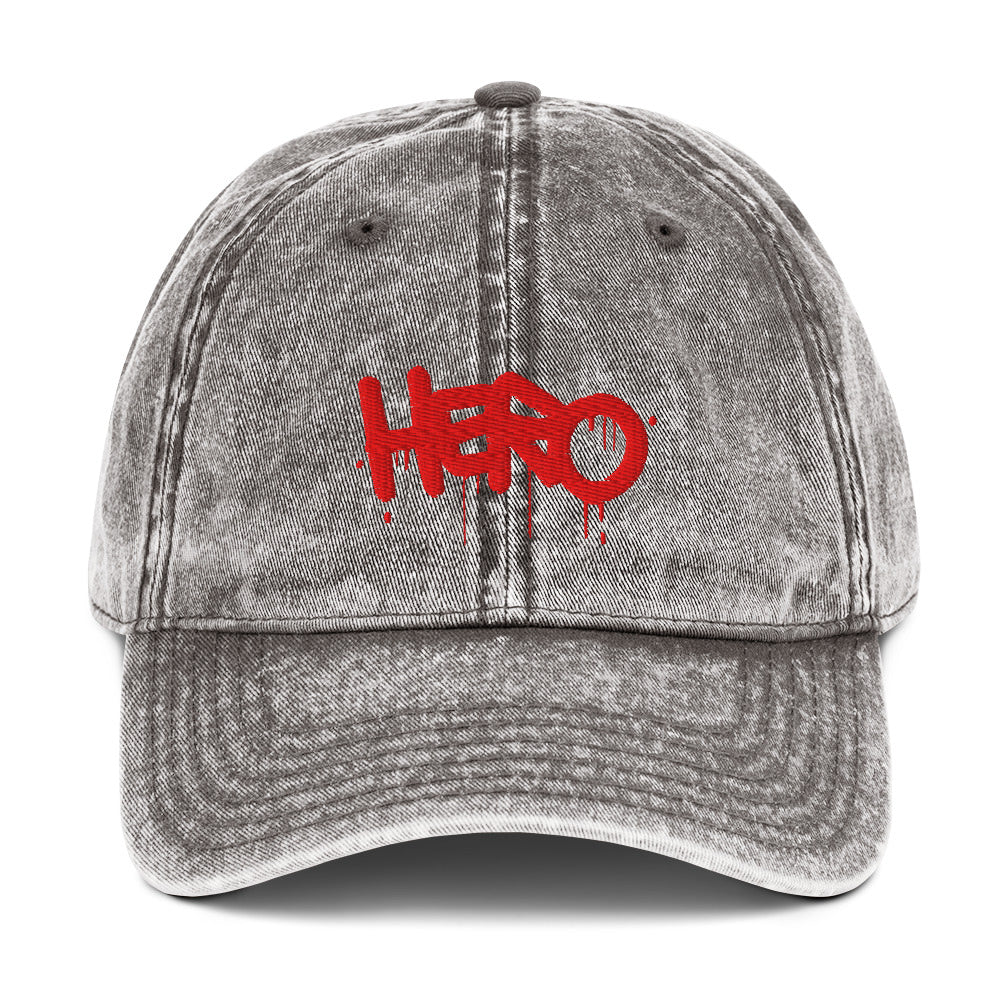 "Hero" Vintage Cotton Twill Cap