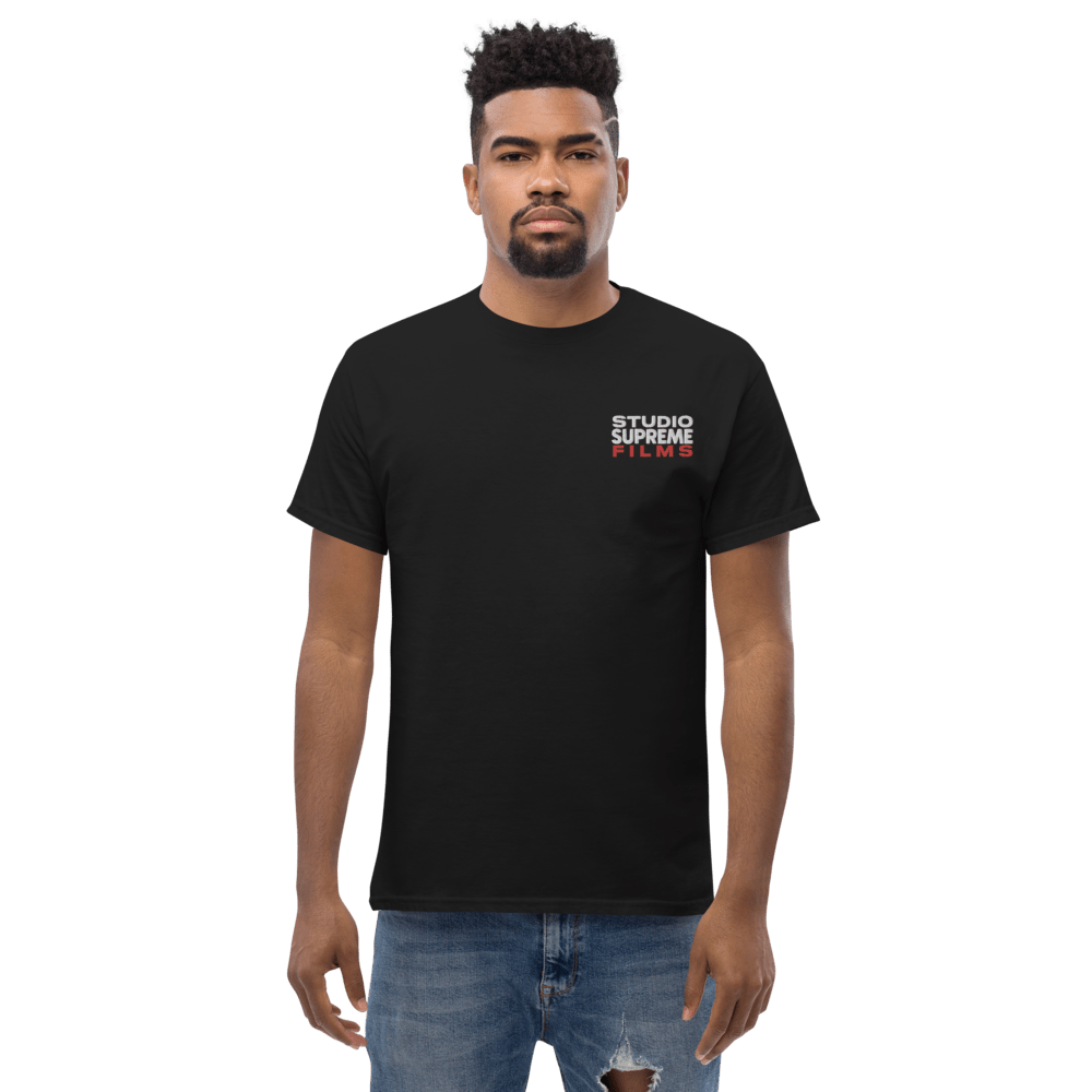 "Studio Supreme Films" Embroidered Unisex Classic Tee - Design Hero
