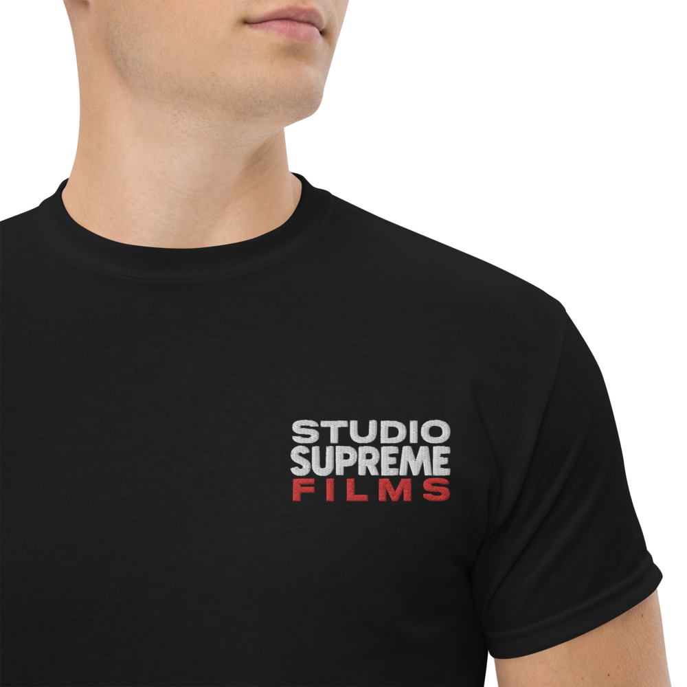 "Studio Supreme Films" Embroidered Unisex Classic Tee - Design Hero