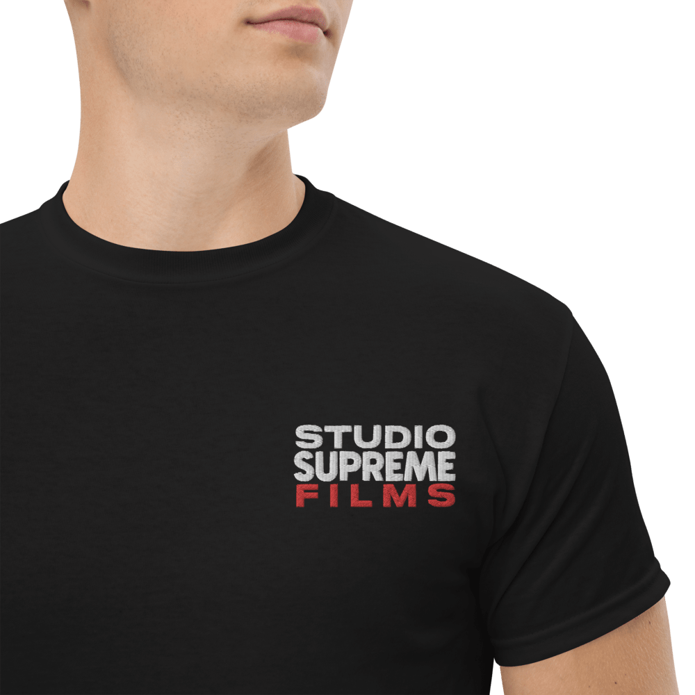 "Studio Supreme Films" Embroidered Unisex Classic Tee - Design Hero