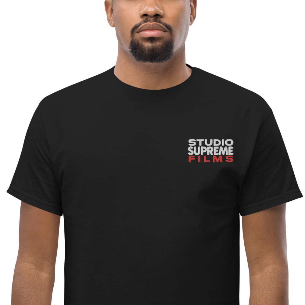"Studio Supreme Films" Embroidered Unisex Classic Tee - Design Hero