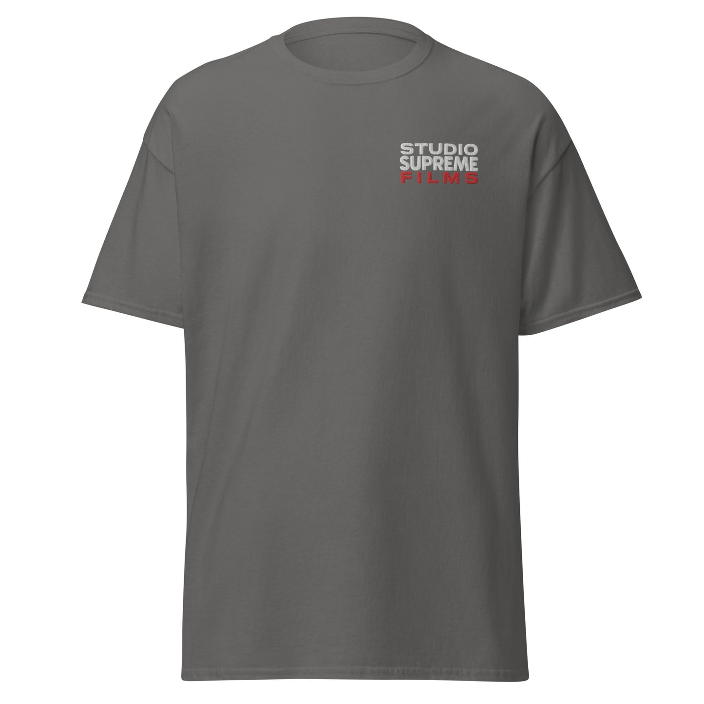 "Studio Supreme Films" Embroidered Unisex Classic Tee - Design Hero