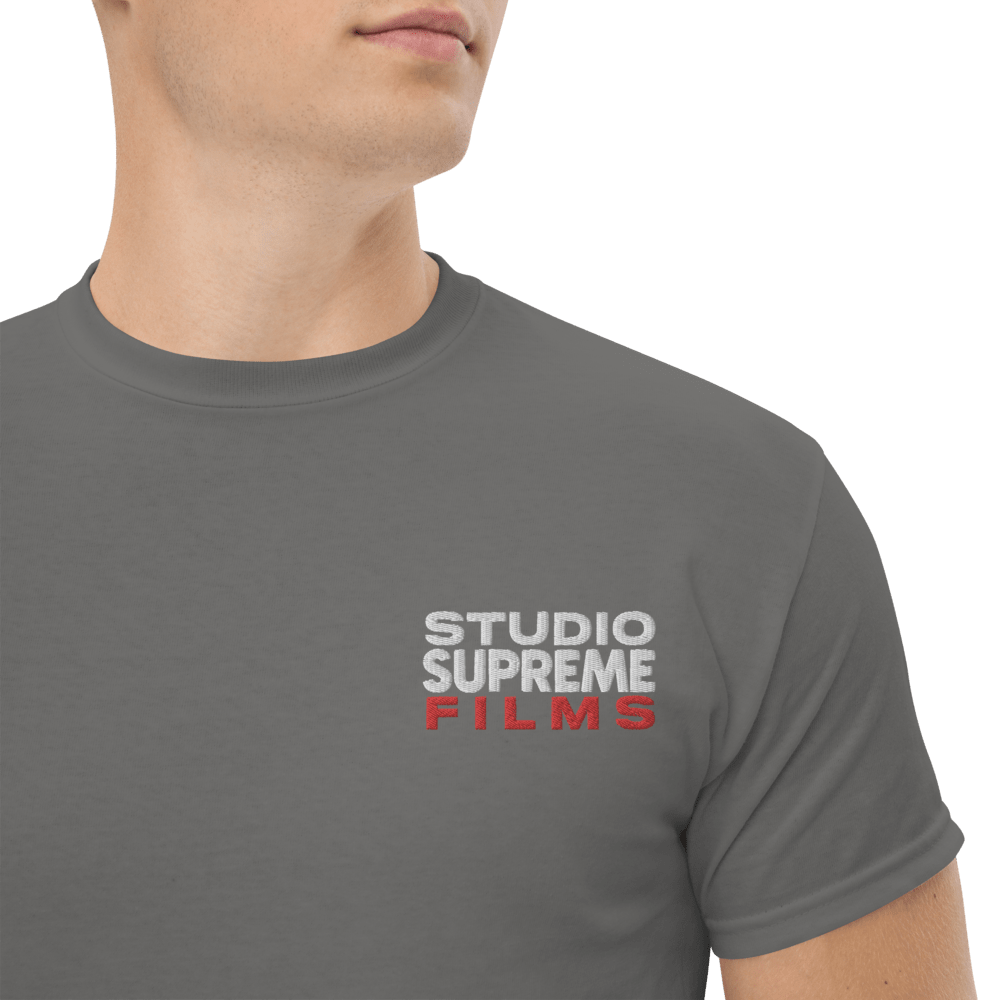 "Studio Supreme Films" Embroidered Unisex Classic Tee - Design Hero