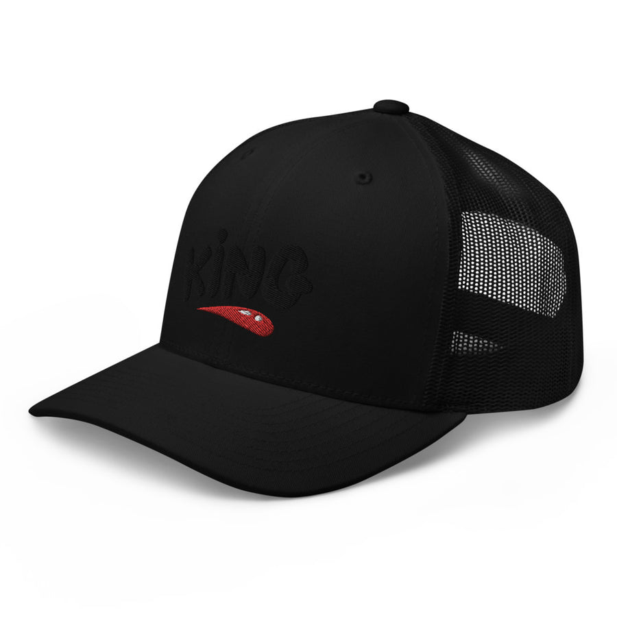 "King" Trucker Cap design by Hero. - Design Hero