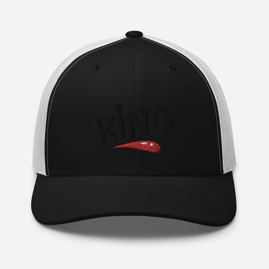 "King" Trucker Cap design by Hero. - Design Hero