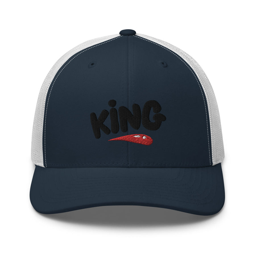 "King" Trucker Cap design by Hero. - Design Hero