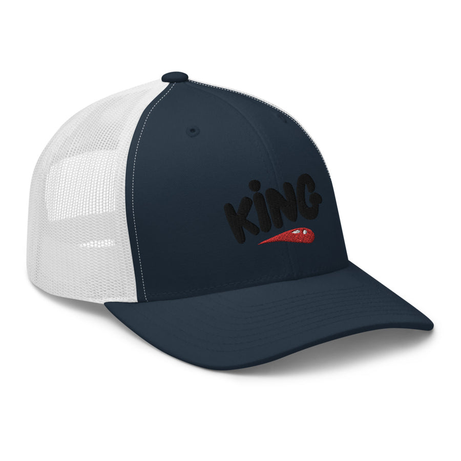 "King" Trucker Cap design by Hero. - Design Hero