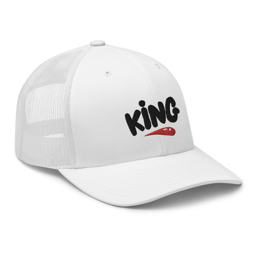 "King" Trucker Cap design by Hero. - Design Hero