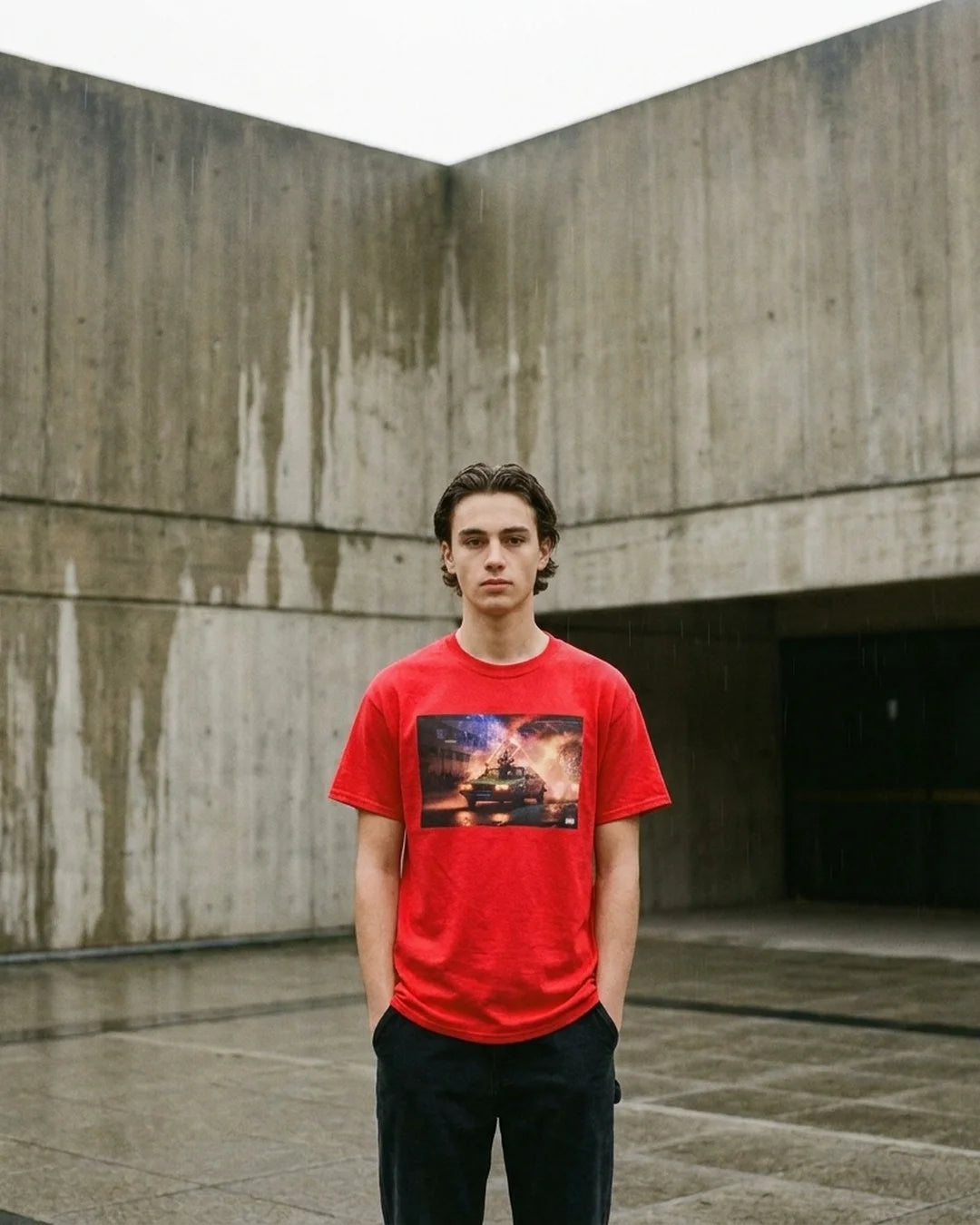 Firework Revolution Tee by Design Hero – lifestyle