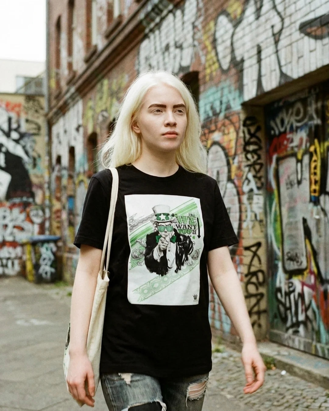 We Want You T Shirt by Design Hero – lifestyle