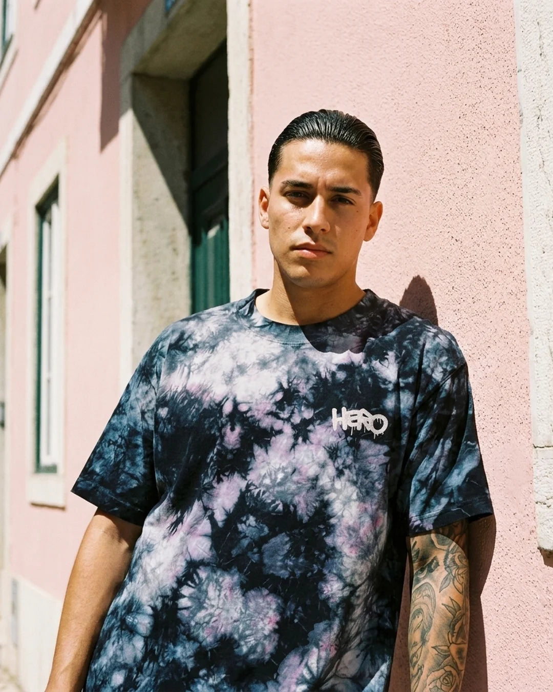 Oversized Tie Dye T Shirt by Design Hero – lifestyle