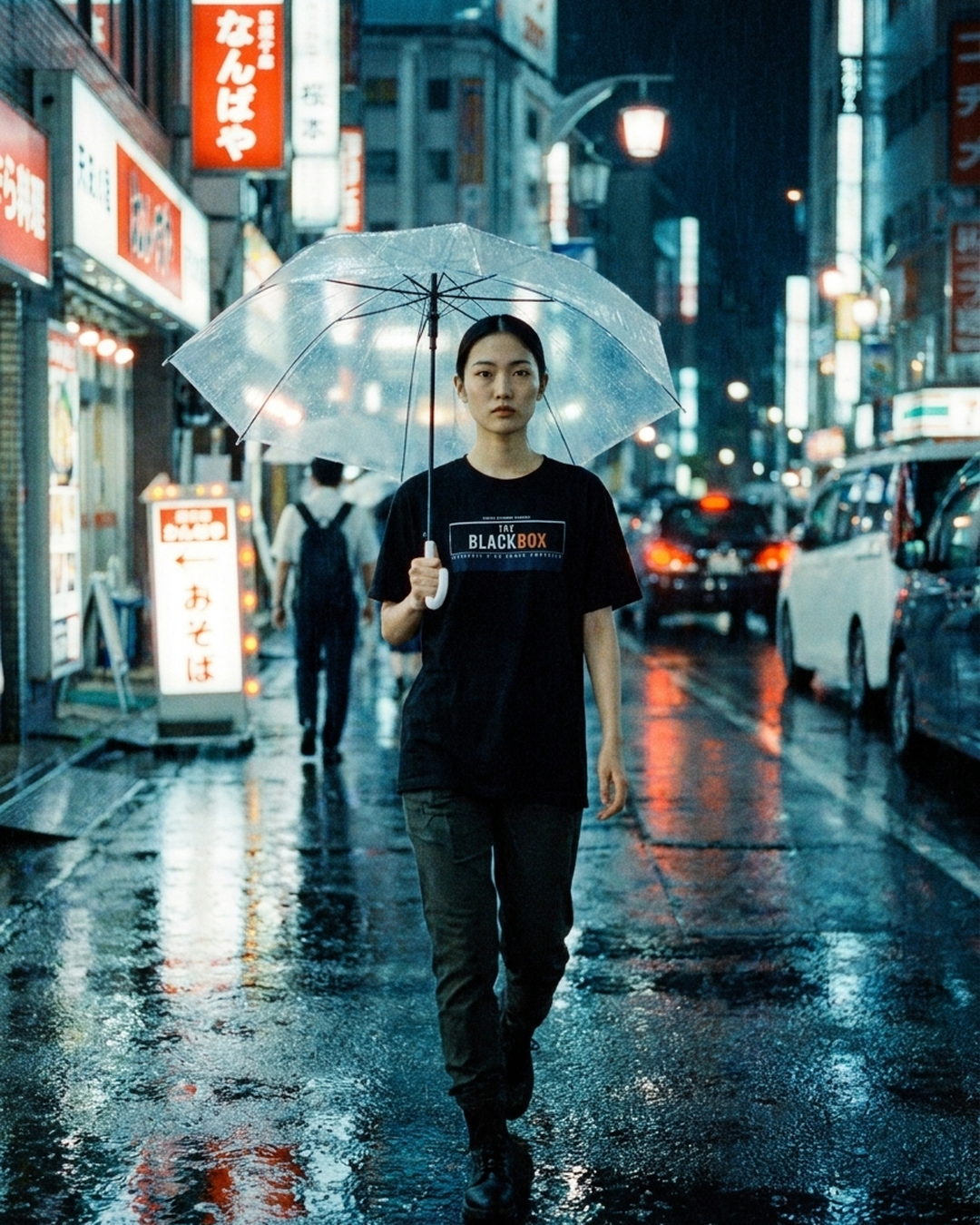 The Black Box" Unisex's classic tee by Design Hero – lifestyle