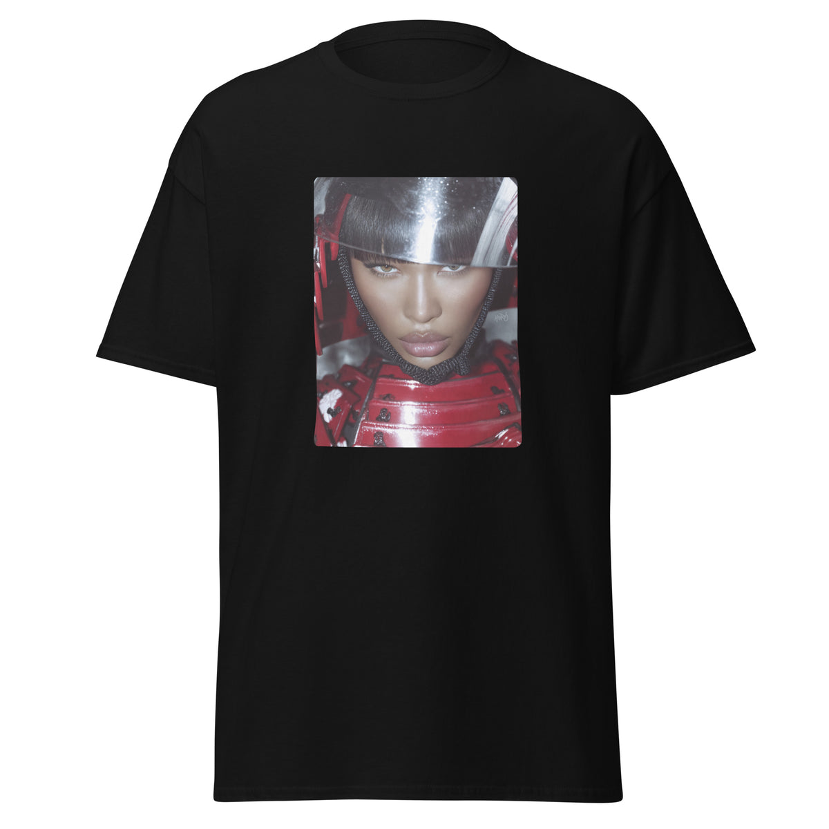 Blood Shadow – Cyber Samurai Unisex Tee - Design Hero