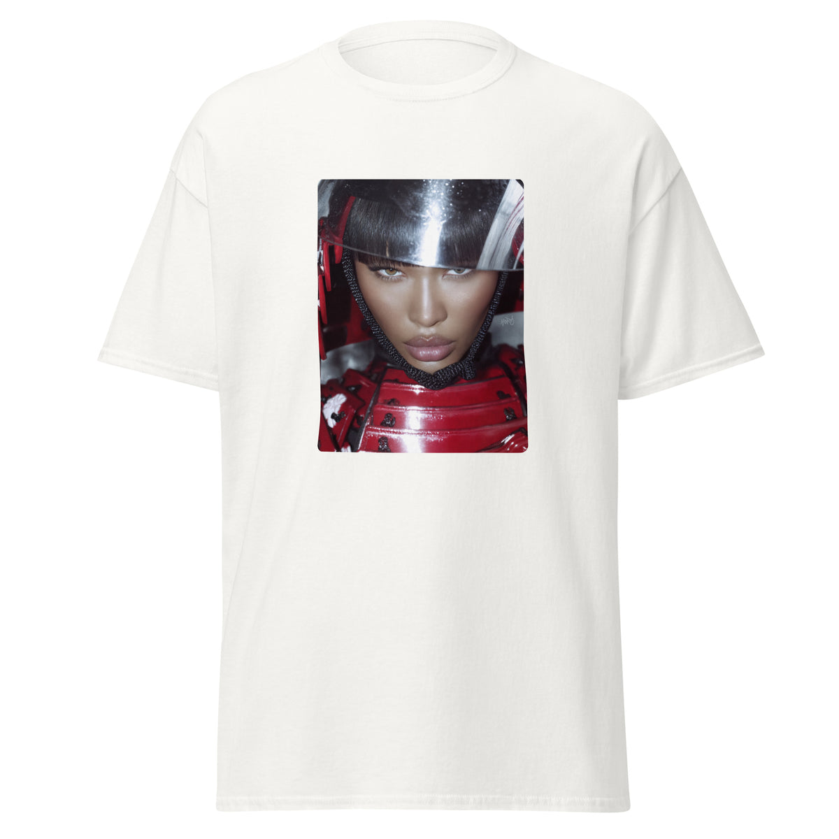 Blood Shadow – Cyber Samurai Unisex Tee - Design Hero