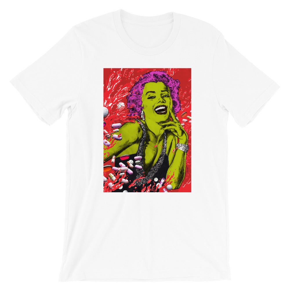 "Marylin" Short - Sleeve Unisex T-Shirt design by Hero. - Design Hero