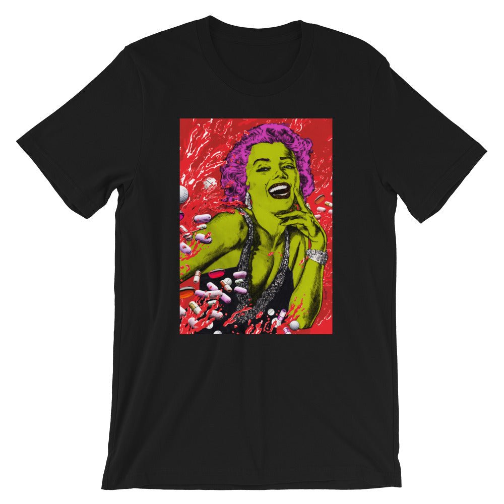 "Marylin" Short - Sleeve Unisex T-Shirt design by Hero. - Design Hero
