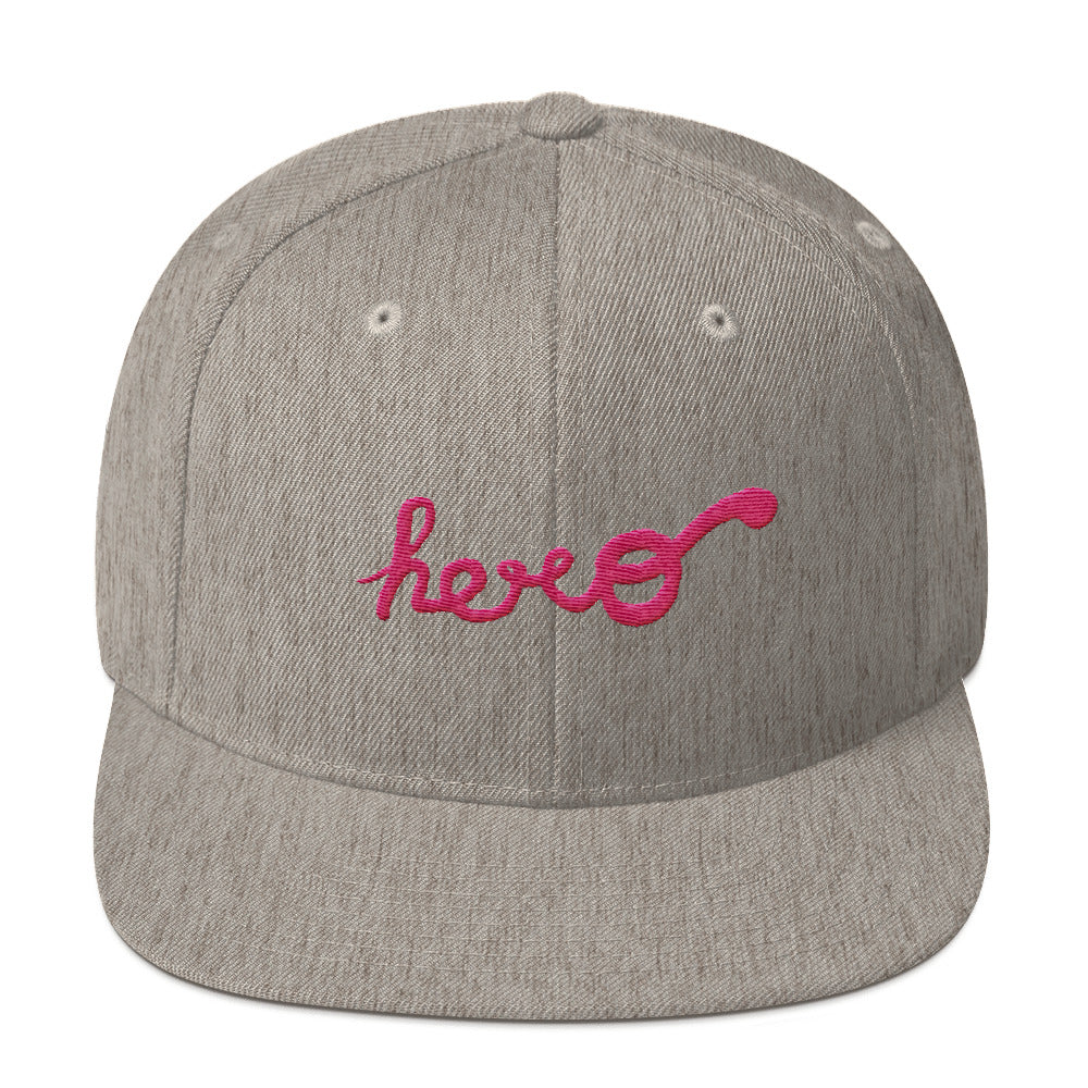 "Hero" Snapback Hat design by Hero. - shop.designhero