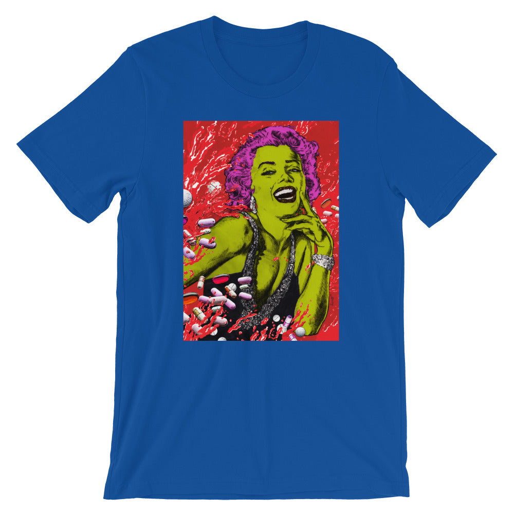 "Marylin" Short-Sleeve Unisex T-Shirt design by Hero. - shop.designhero