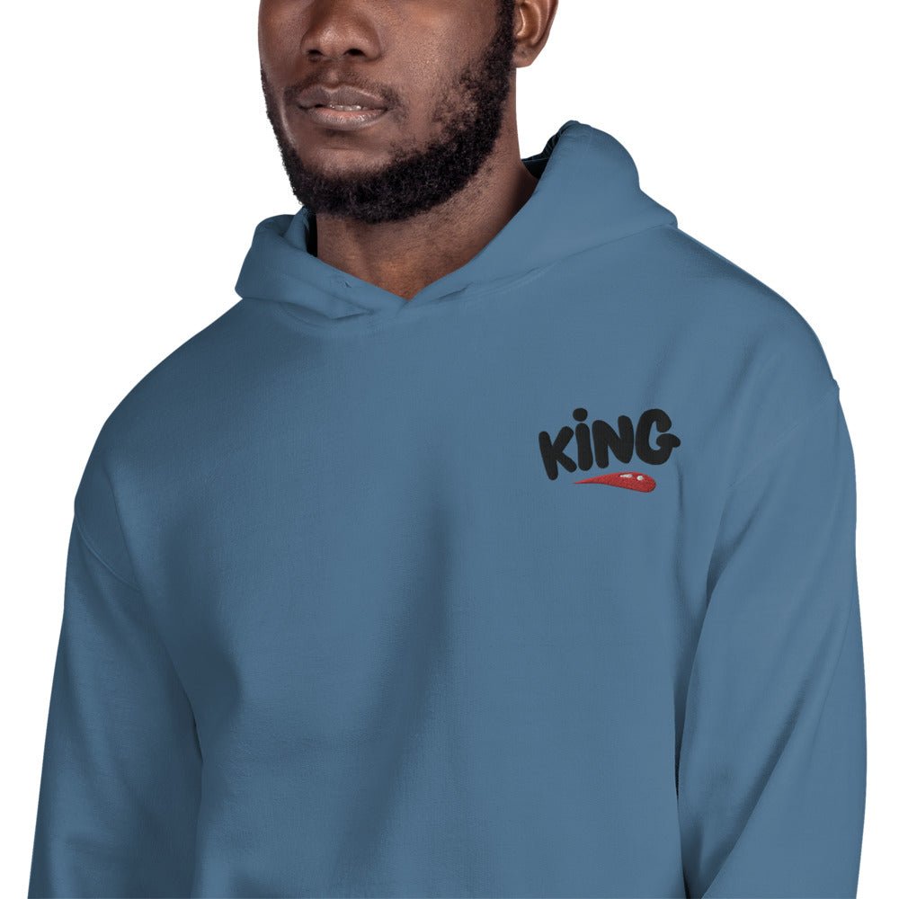 King Hooded Sweatshirt | DesignHero Shop - Design Hero