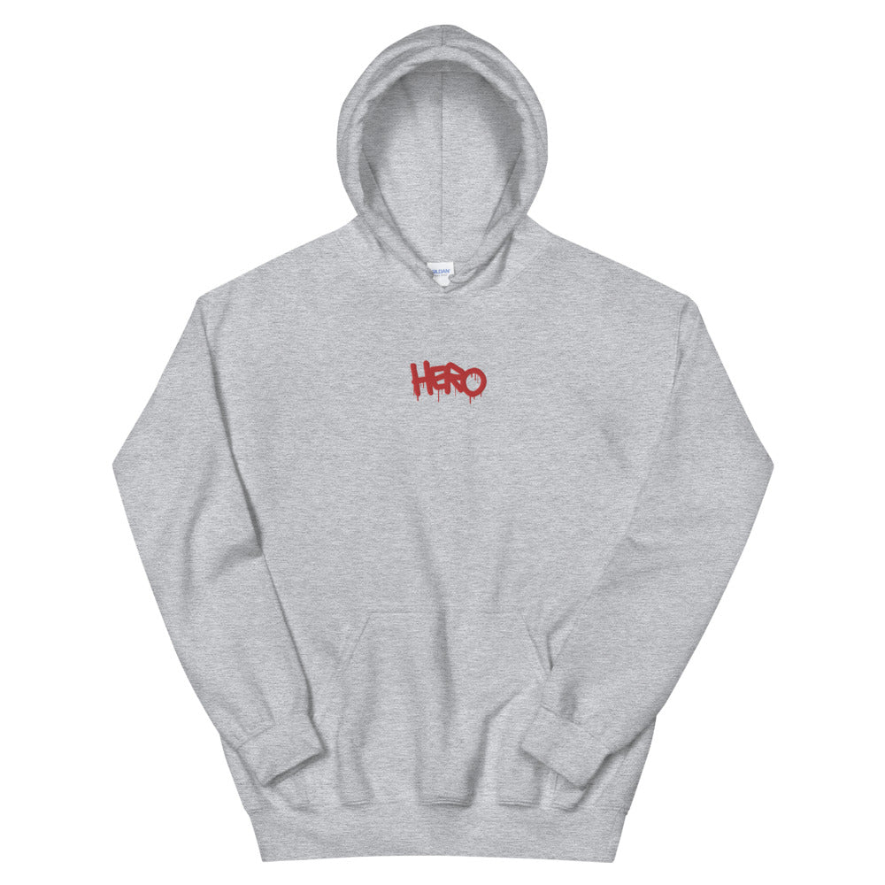 "Hero" Unisex Hoodie design by Hero. - shop.designhero