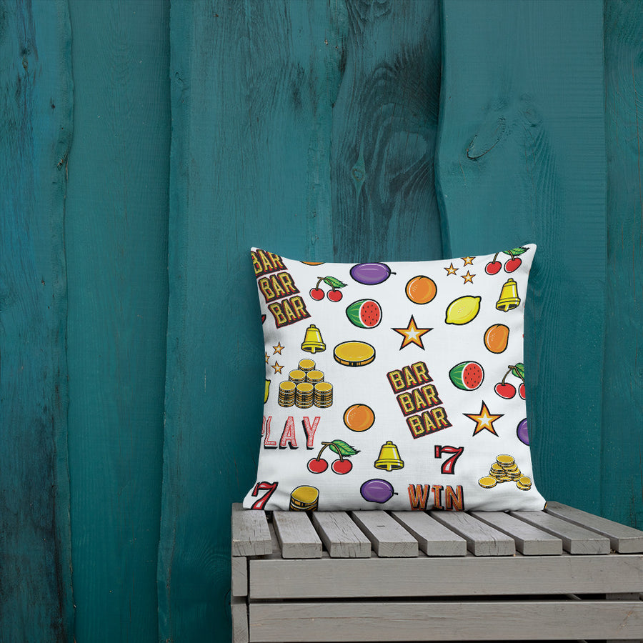 "Casino" Premium Pillow design by Hero - shop.designhero