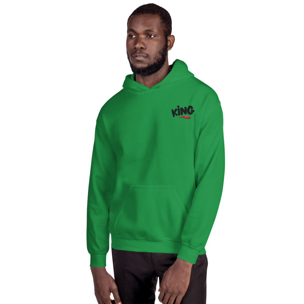 "King" Unisex Hoodie - shop.designhero