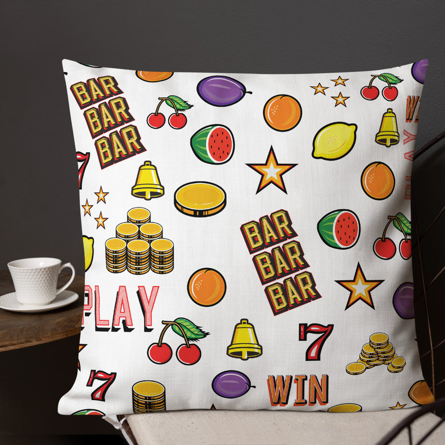 "Casino" Premium Pillow design by Hero - shop.designhero