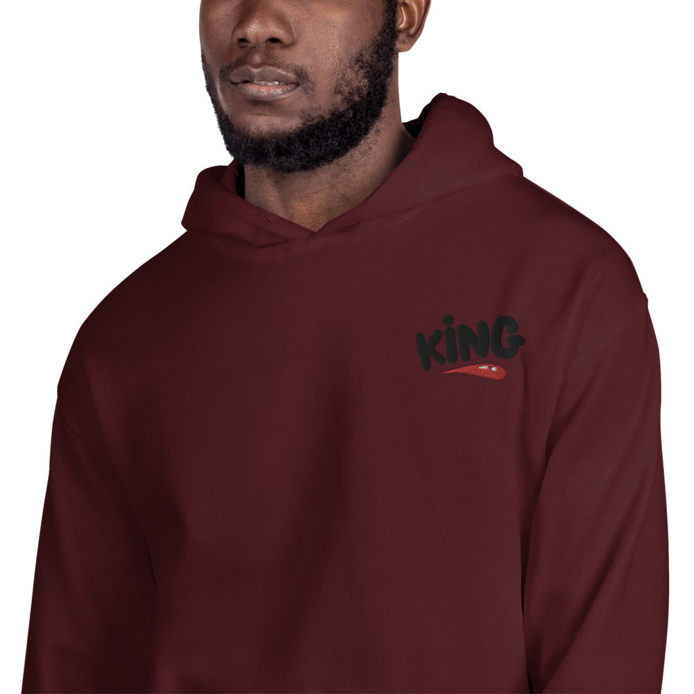 "King" Unisex Hoodie - shop.designhero