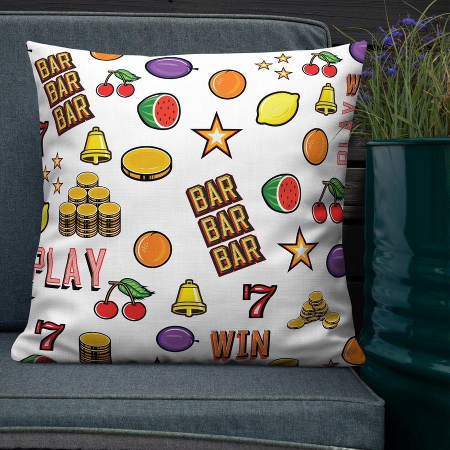 "Casino" Premium Pillow design by Hero - shop.designhero