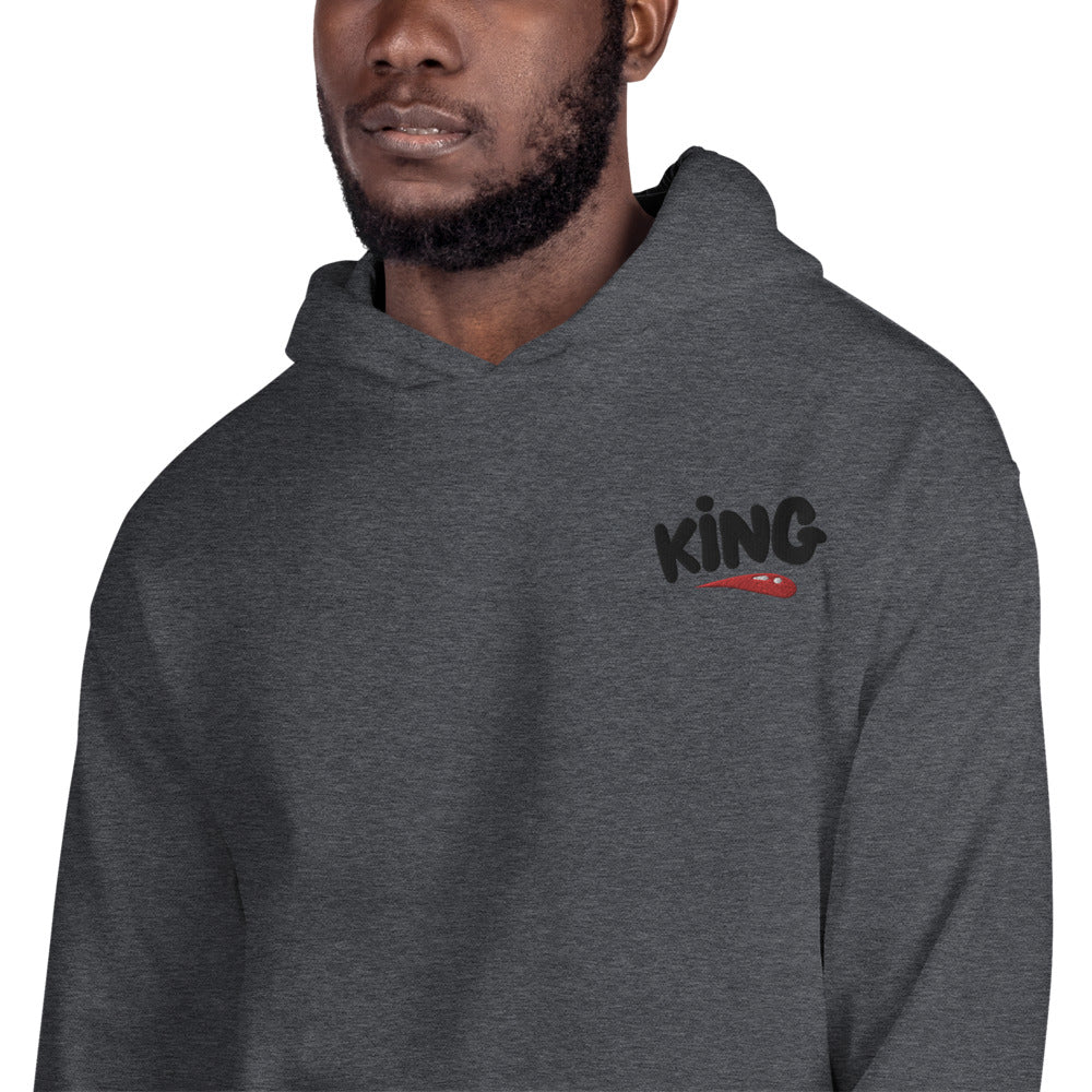 "King" Unisex Hoodie - shop.designhero