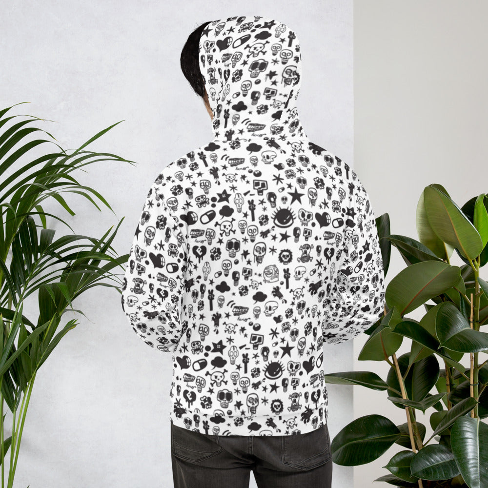 "Skulls" Unisex Hoodie - shop.designhero