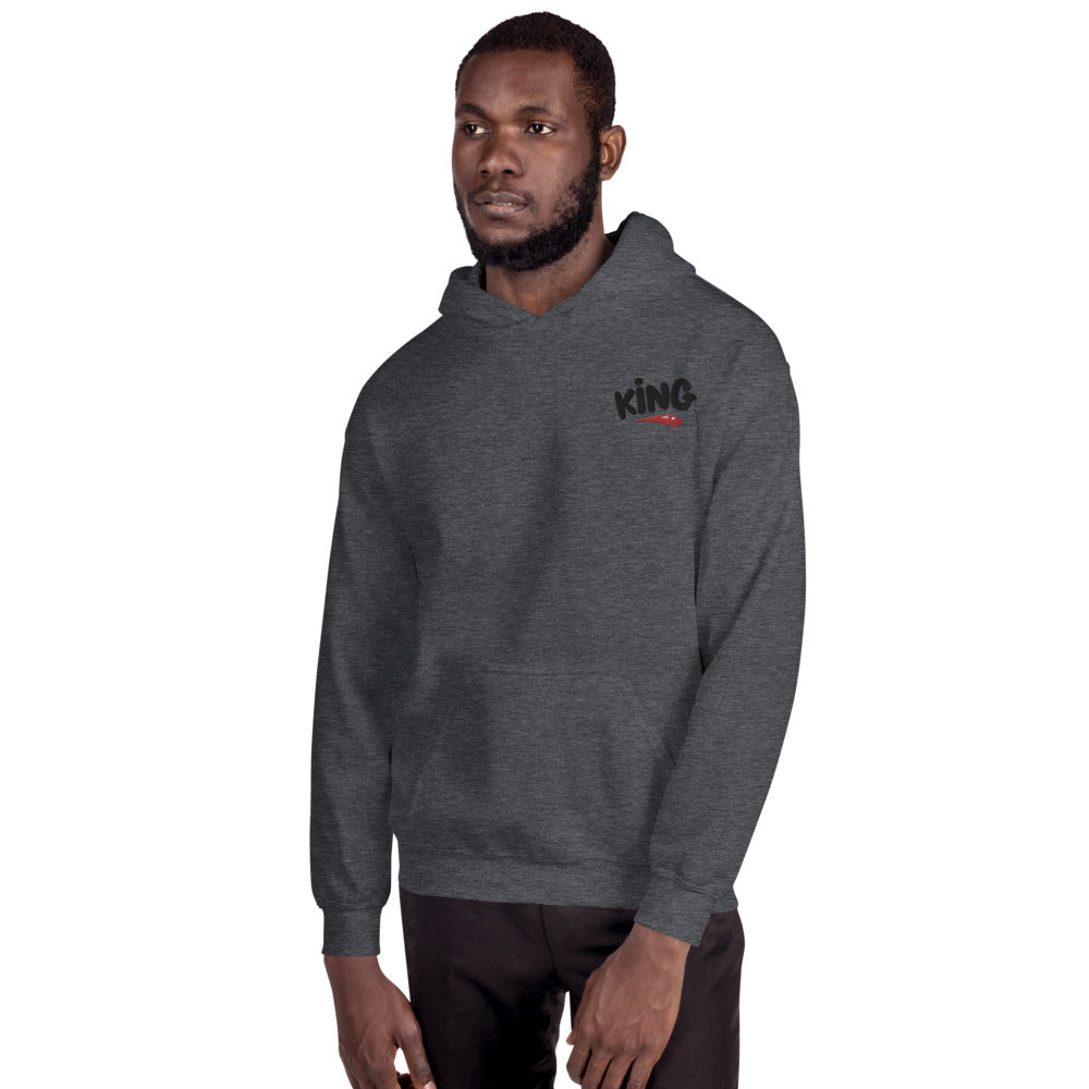 "King" Unisex Hoodie - shop.designhero