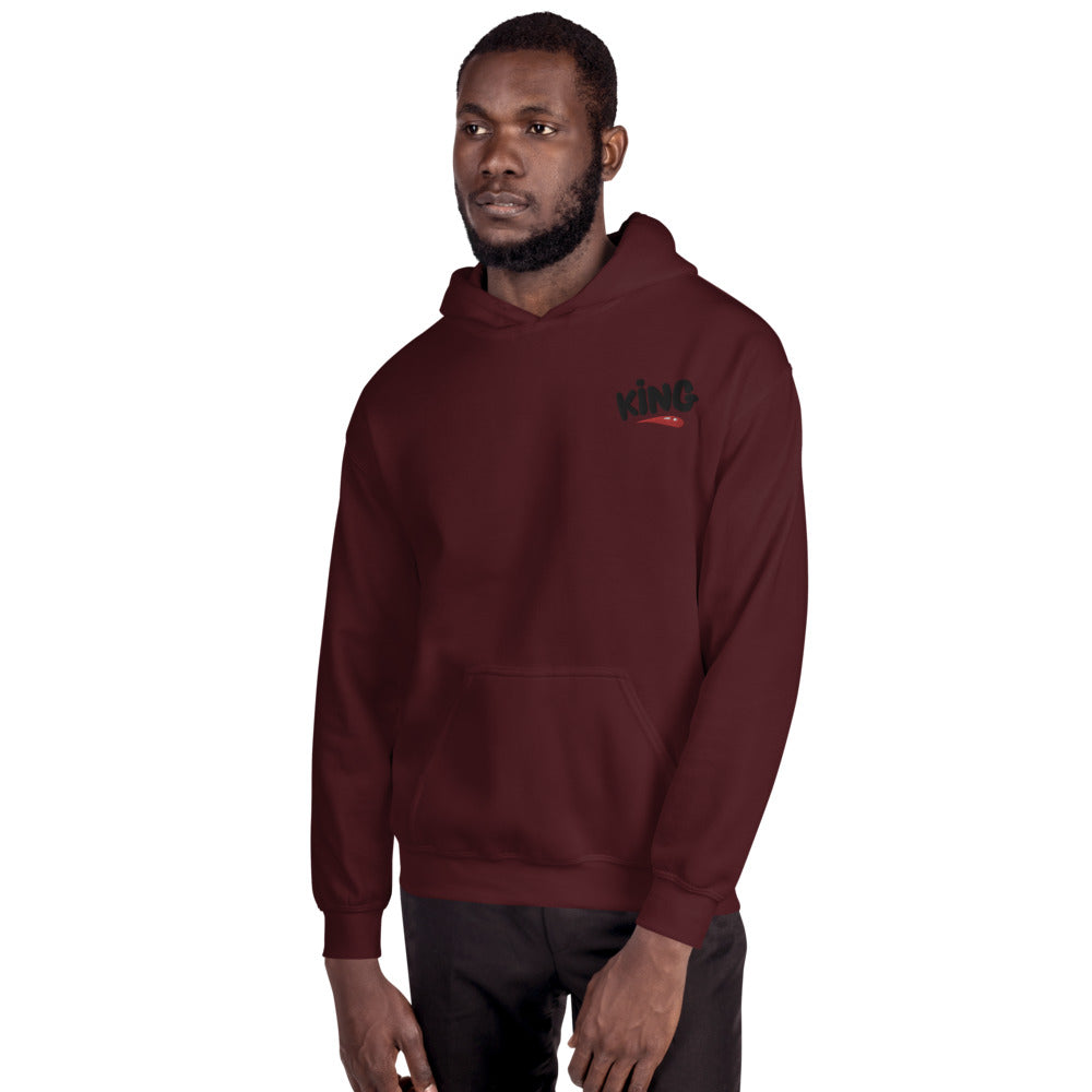 "King" Unisex Hoodie - shop.designhero