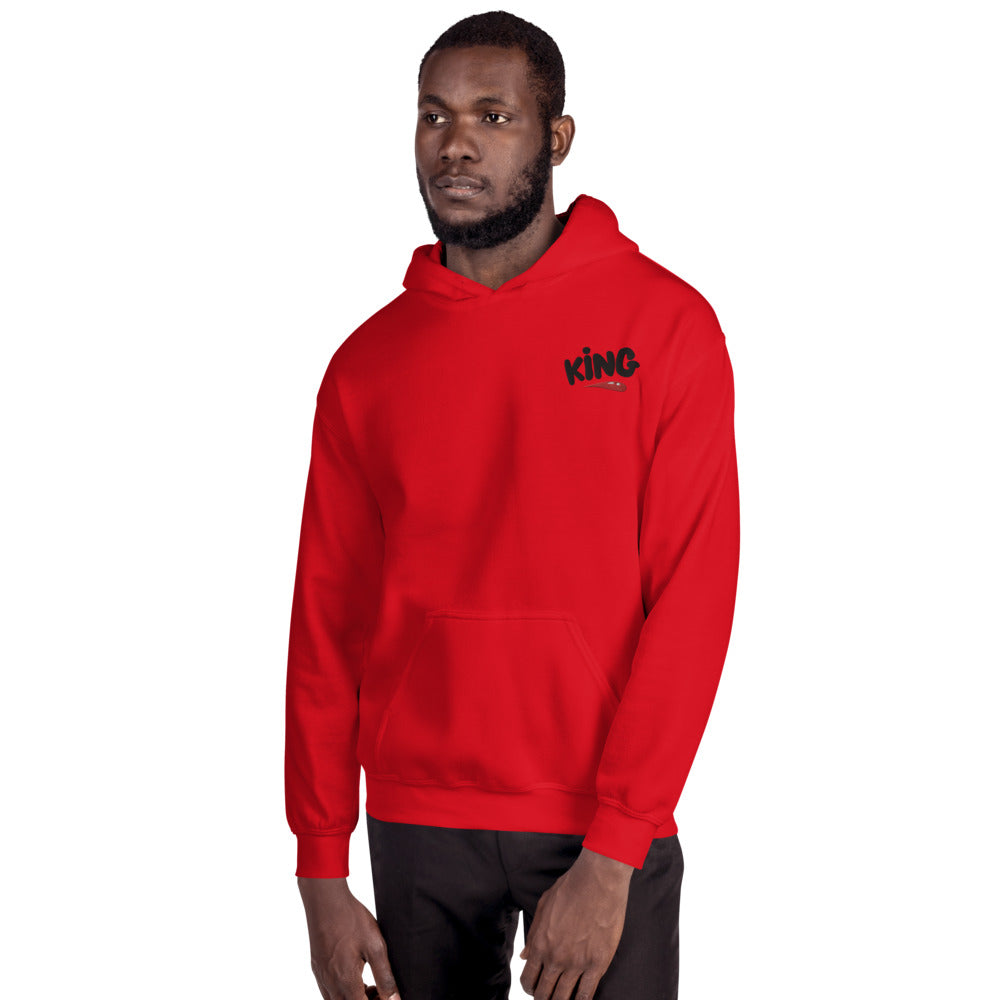 "King" Unisex Hoodie - shop.designhero